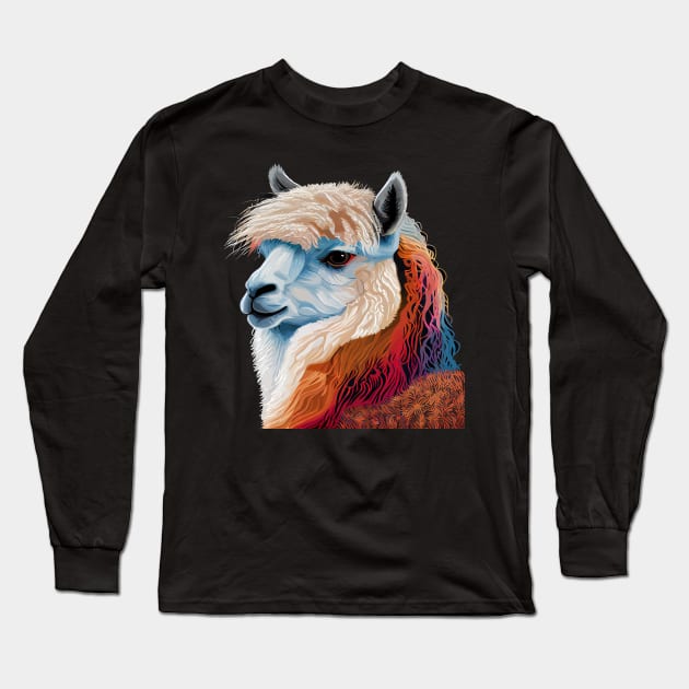 Alpaca Long Sleeve T-Shirt by JH Mart